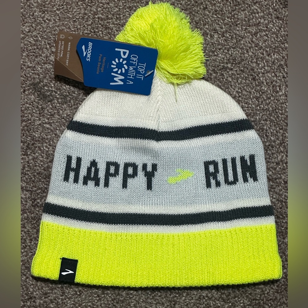 Brooks Heritage Pom Beanie NWT